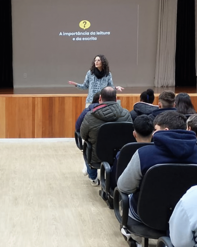 Palestra nas escolas municipais